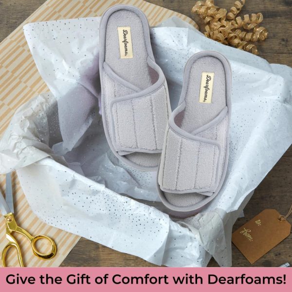 Women's Adjustable Indoor/Outdoor Machine Washable Memory Foam Slide - Image 6