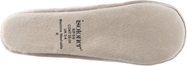 Women's Satin Ballerina Slippers with Soft Tie Bow and Suede Sole - Image 3