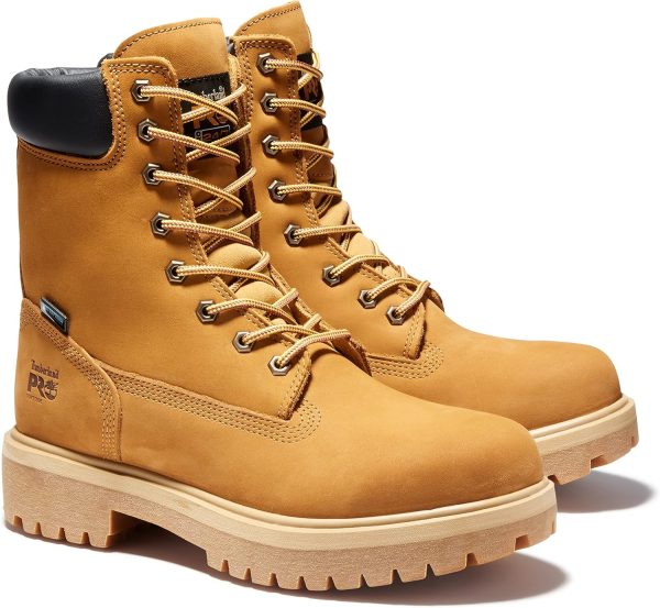 mens Direct Attach 8 Inch Soft Toe Insulated Waterproof Industrial Work Boot - Image 2