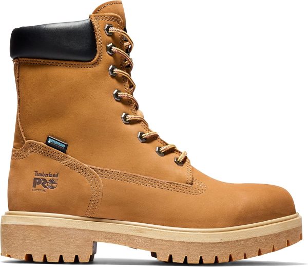 mens Direct Attach 8 Inch Soft Toe Insulated Waterproof Industrial Work Boot - Image 6