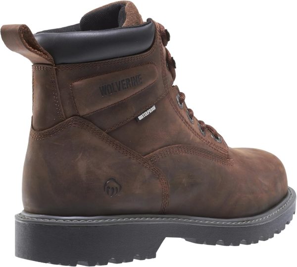 Men's Floorhand Waterproof Steeltoe 6" Work Boot - Image 9